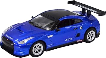 Amazon.co.jp: 1/16 RCカー ニッサンGTR GT3 (青) : おもちゃ